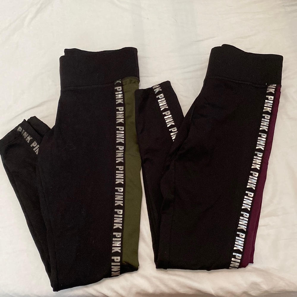 PINK VS cozy leggings size medium